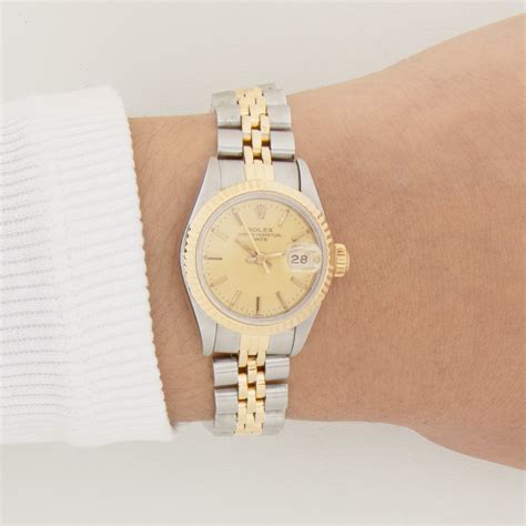 rolex oyster perpetual date female|Rolex lady date 26mm 16516.